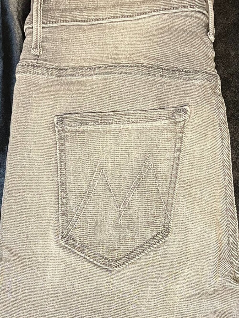 MOTHER The Swooner jean Supermoon Stripe 26 skinny leg high rise - Picture 13 of 13